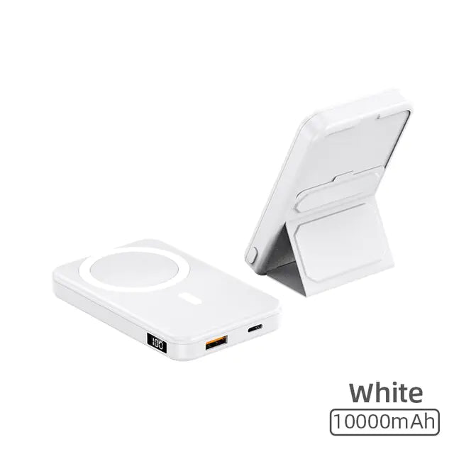 Wireless Magnetic Power Bank With Stand